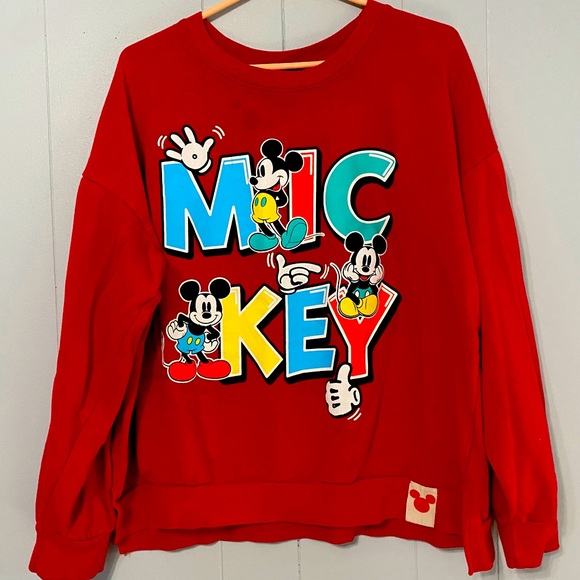 Vintage Mickey Mouse Crew Neck - Picture 1 of 6